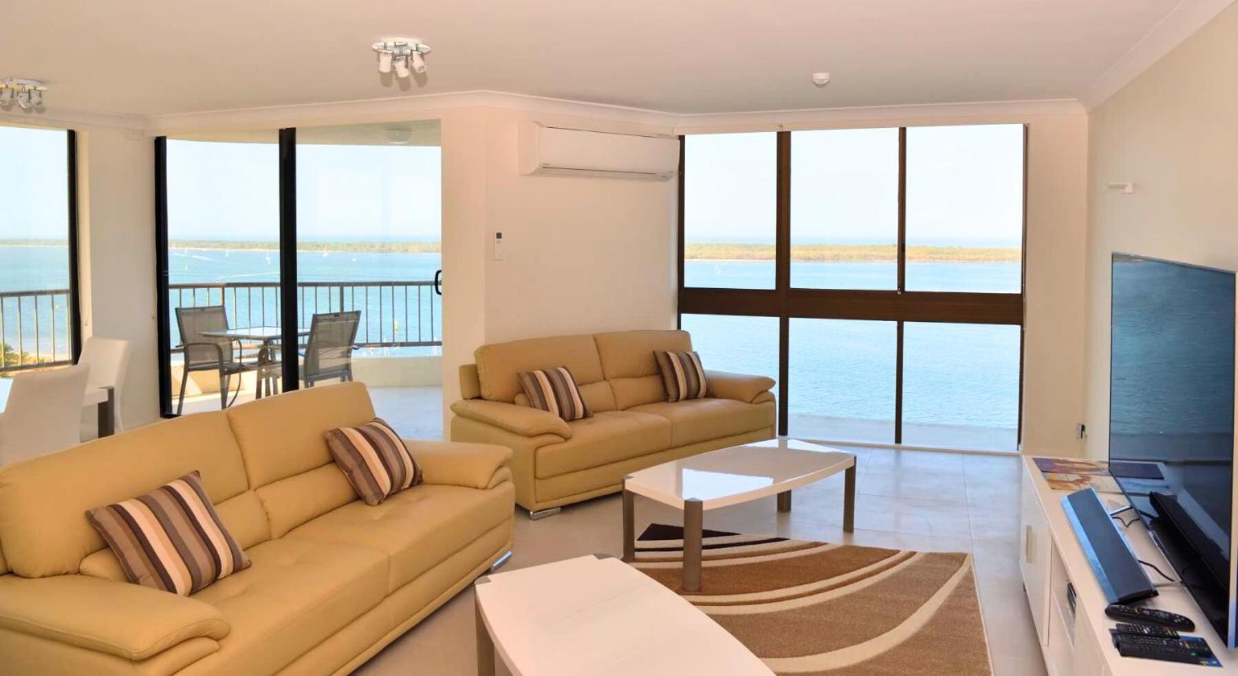 Broadwater Shores Waterfront Apartments Guldkusten Exteriör bild